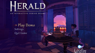 Herald: An Interactive Period Drama - Demo screenshot 1