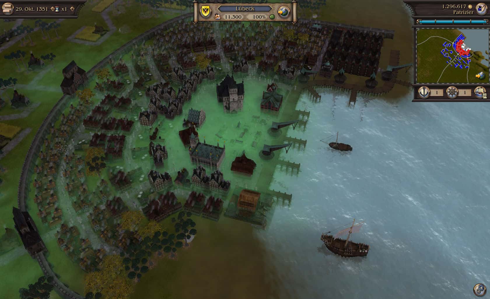 #3. Patrician IV Gold (GOG) Bởi: Kalypso Media Digital