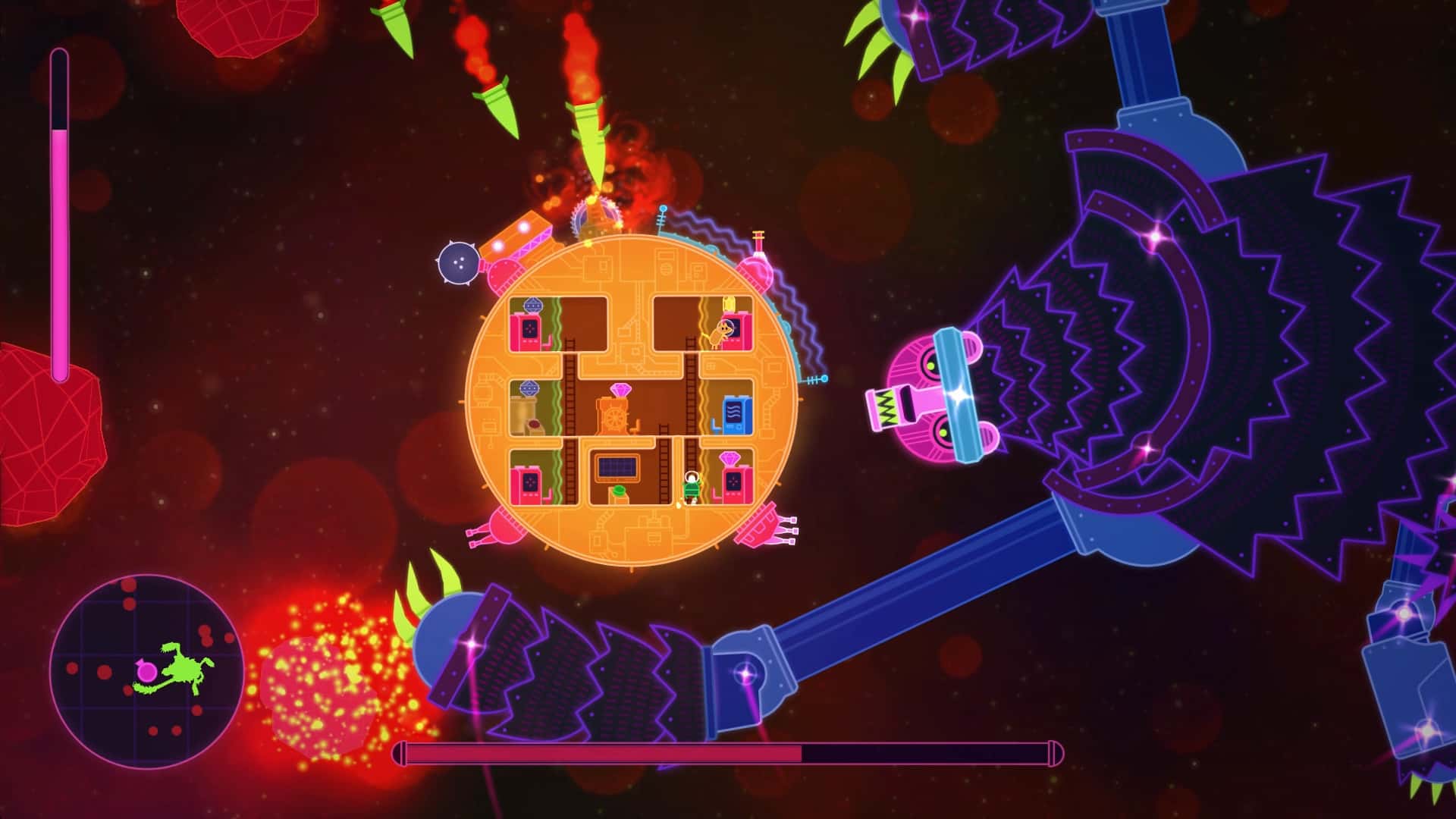#10. Lovers in a Dangerous Spacetime (GOG) 由: Asteroid Base