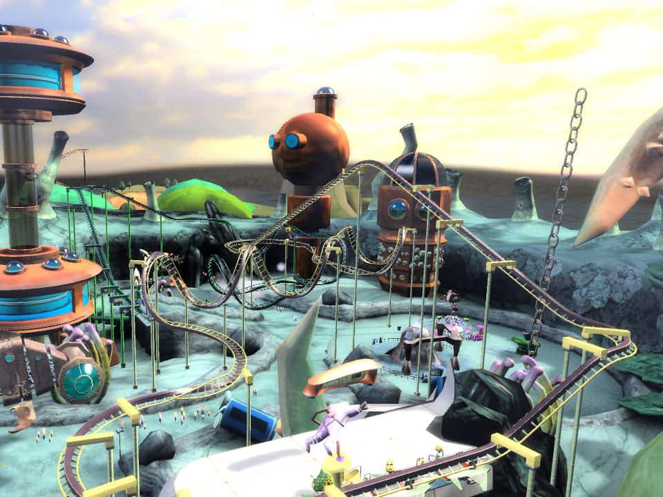 #5. Thrillville®: Off the Rails™ (GOG) di: LucasArts
