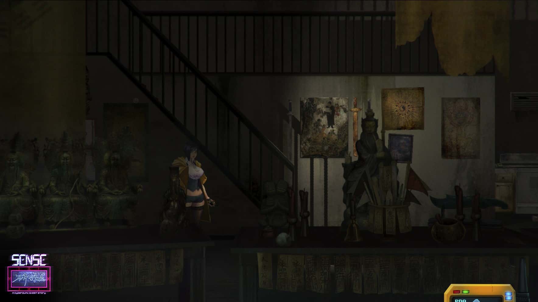 #10. Sense - 不祥的预感: A Cyberpunk Ghost Story (GOG) 由: Top Hat Studios Inc