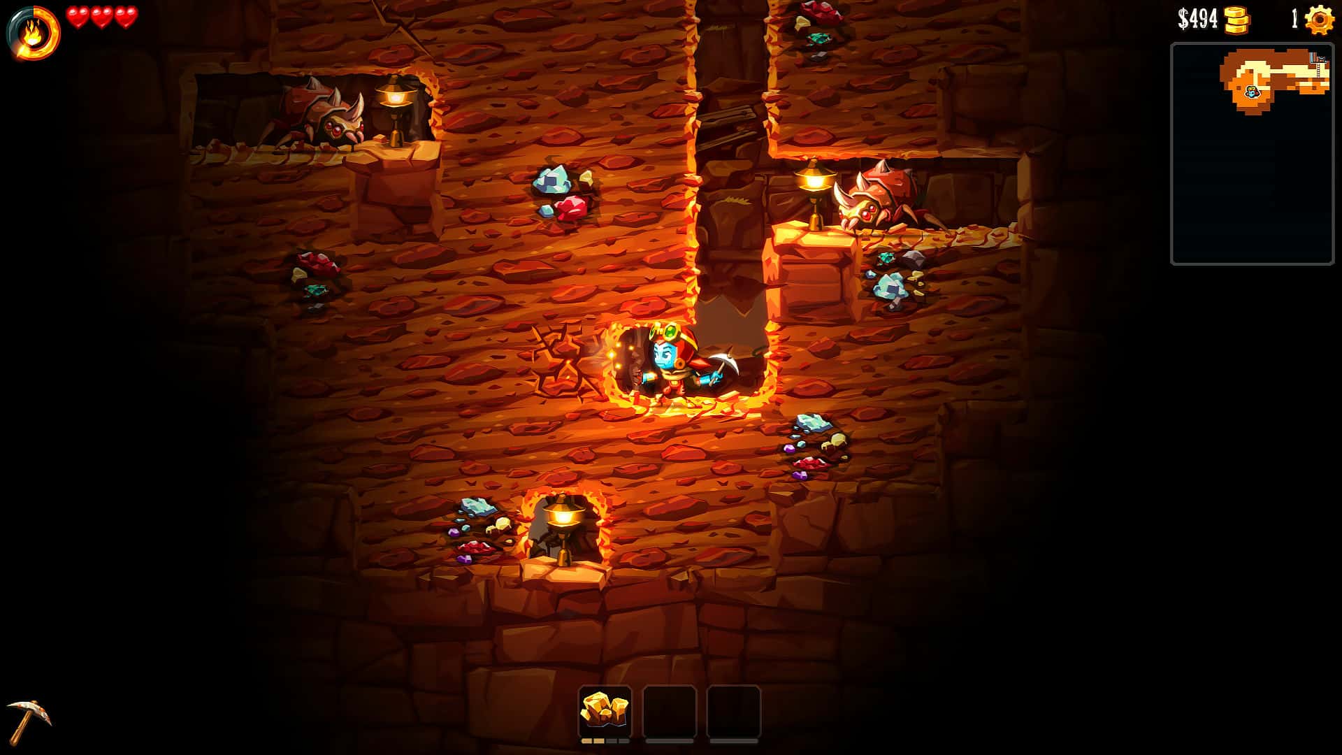 #7. SteamWorld Dig 2 (GOG) 由: Image and Form