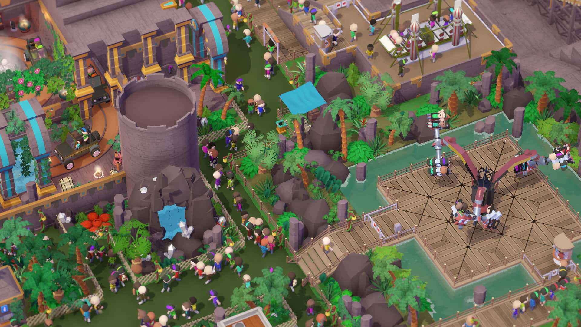 #3. Parkitect: Taste of Adventure (GOG) 由: Texel Raptor