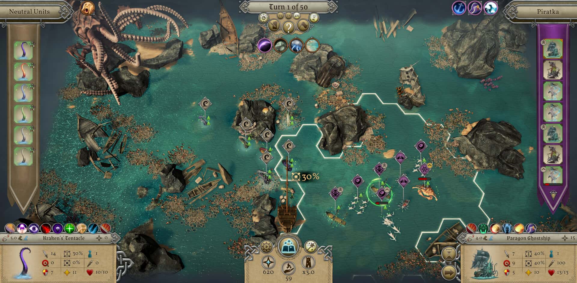 #9. Master of Magic: Scourge of the Seas (GOG) От: Slitherine Ltd.