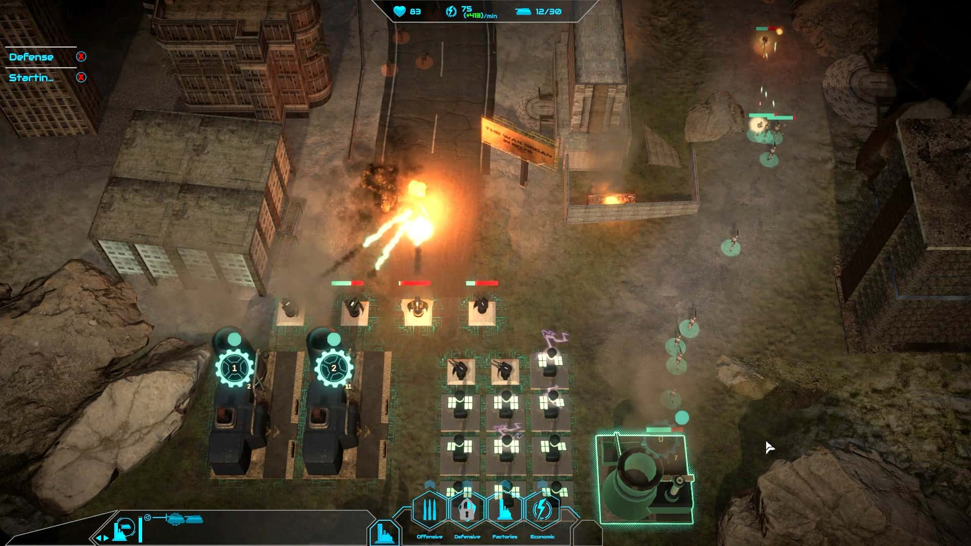 #10. A.I.D. - Artificial Intelligence Defence Demo (GOG) โดย: Hydra Games S.A.