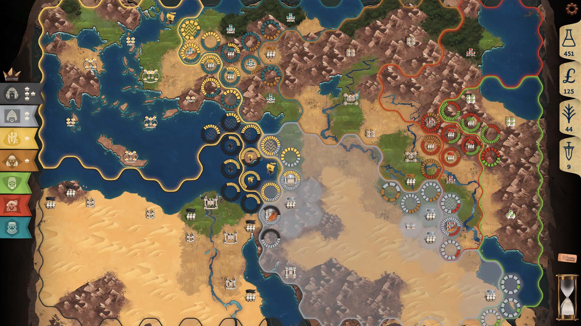 #4. Ozymandias: Bronze Age Empire Sim (GOG) 由: Goblinz Publishing