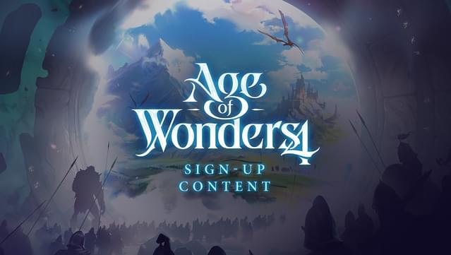 Age of Wonders 4: Sign-Up Content