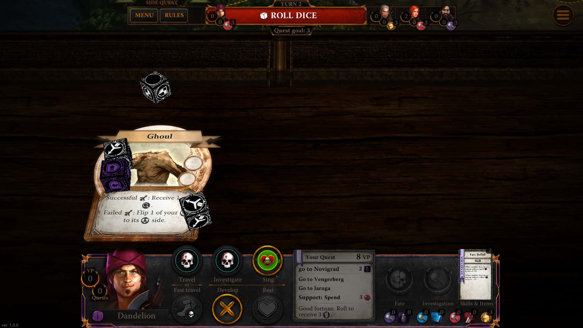 #6. The Witcher Adventure Game (GOG) Bởi: CD PROJEKT RED
