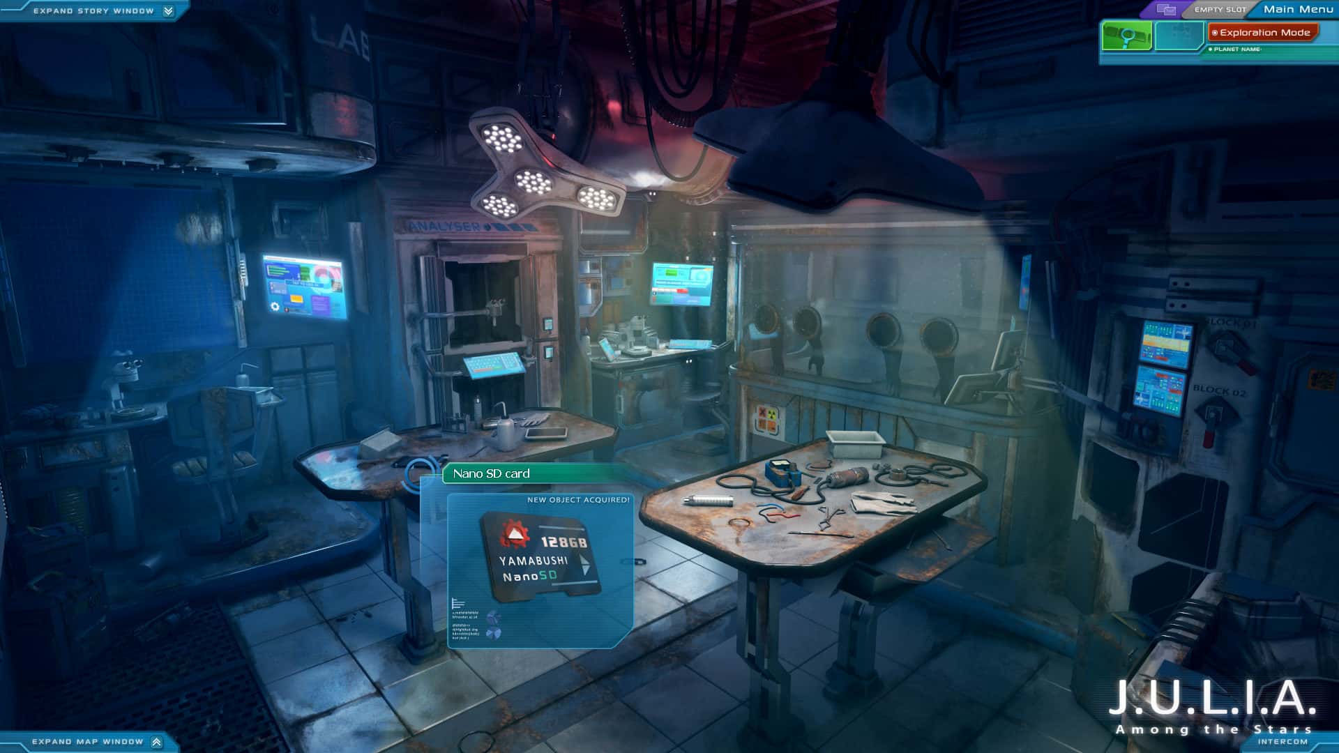 #4. J.U.L.I.A. Among the Stars (GOG) Bởi: CBE Software