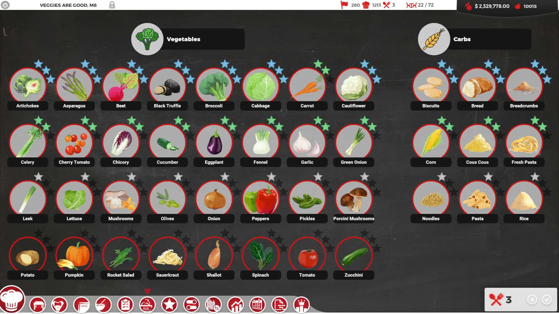 #8. Chef: A Restaurant Tycoon Game (GOG) 由: Digital Tribe Games
