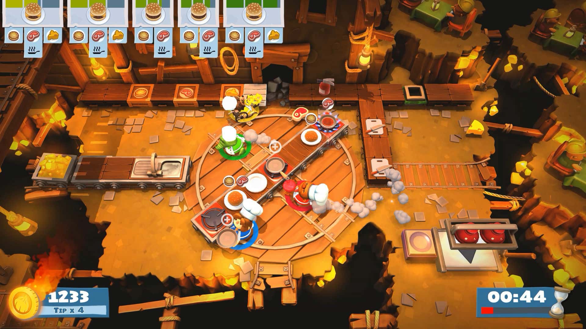 #3. Overcooked! 2 (GOG) Bởi: Team17 Digital LTD.
