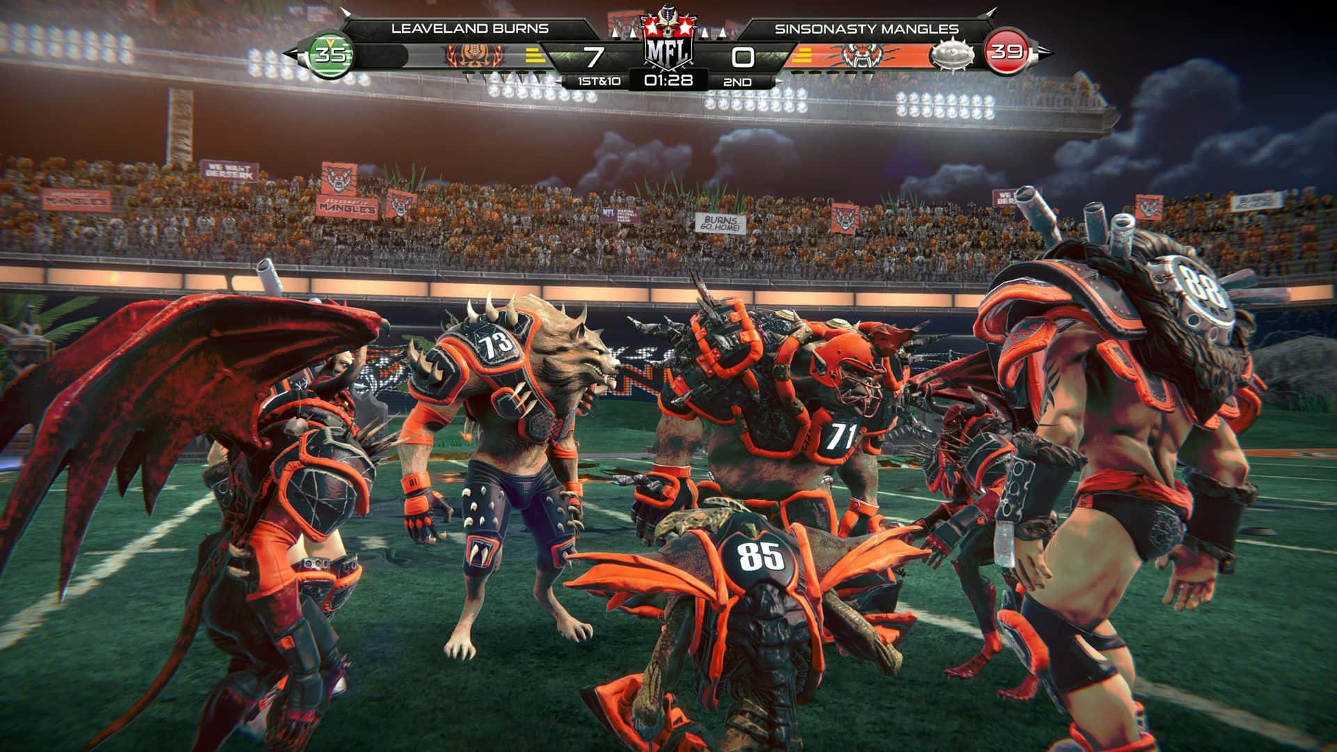 #3. Mutant Football League - Sinsonasty Mangles (GOG) De: Digital Dreams Entertainment Inc.