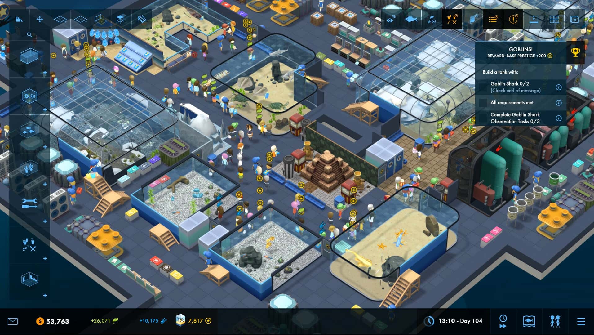 #5. Megaquarium: Deep Freeze - Deluxe Expansion (GOG) Por: Twice Circled