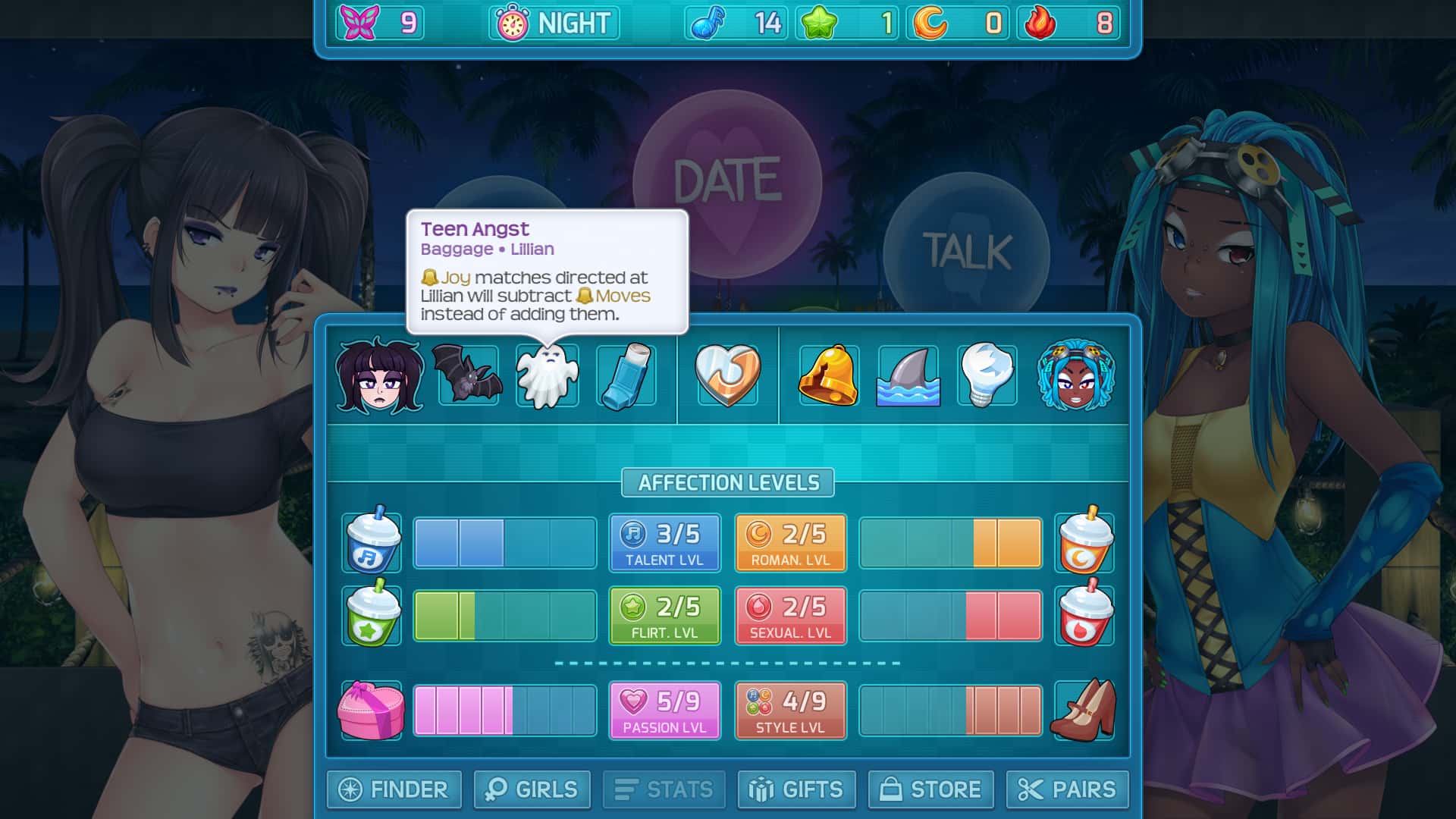 #7. HuniePop 2: Double Date (GOG) Bởi: HuniePot