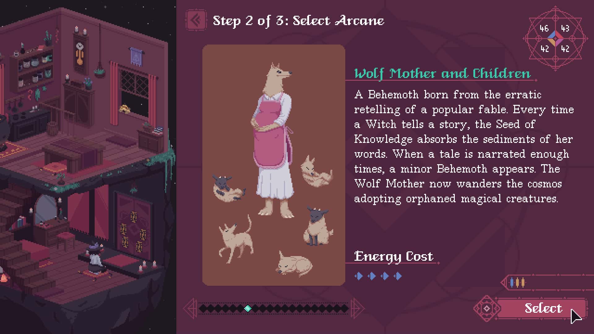 #5. The Cosmic Wheel Sisterhood (GOG) Göre: Devolver Digital