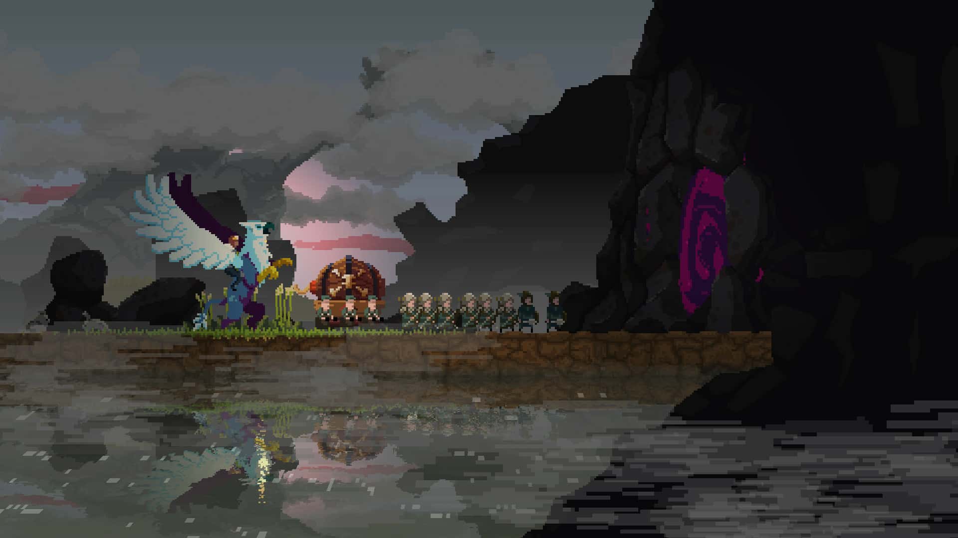 #2. Kingdom Two Crowns (GOG) Bởi: Raw Fury