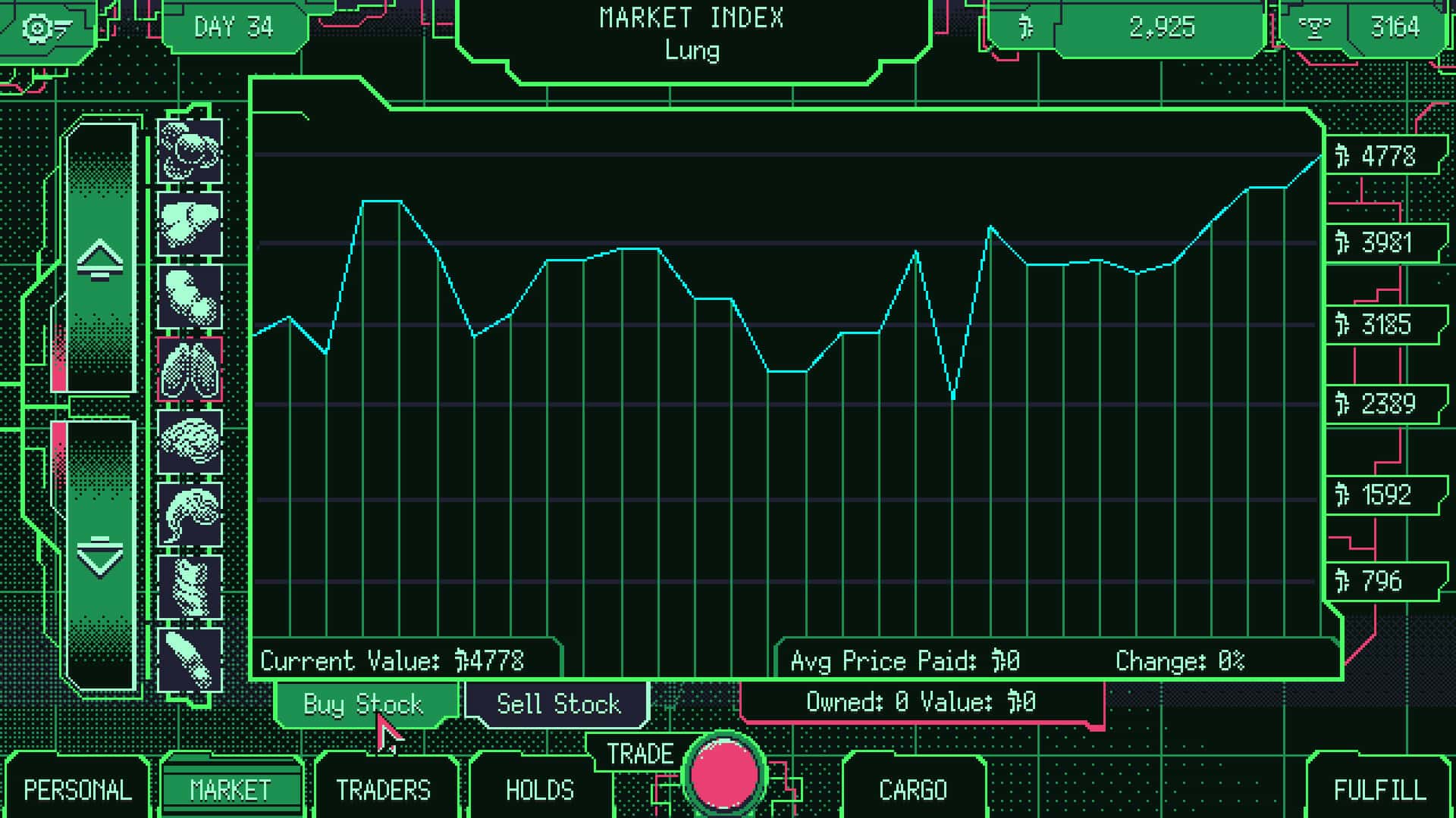 #2. Space Warlord Organ Trading Simulator (GOG) От: Strange Scaffold
