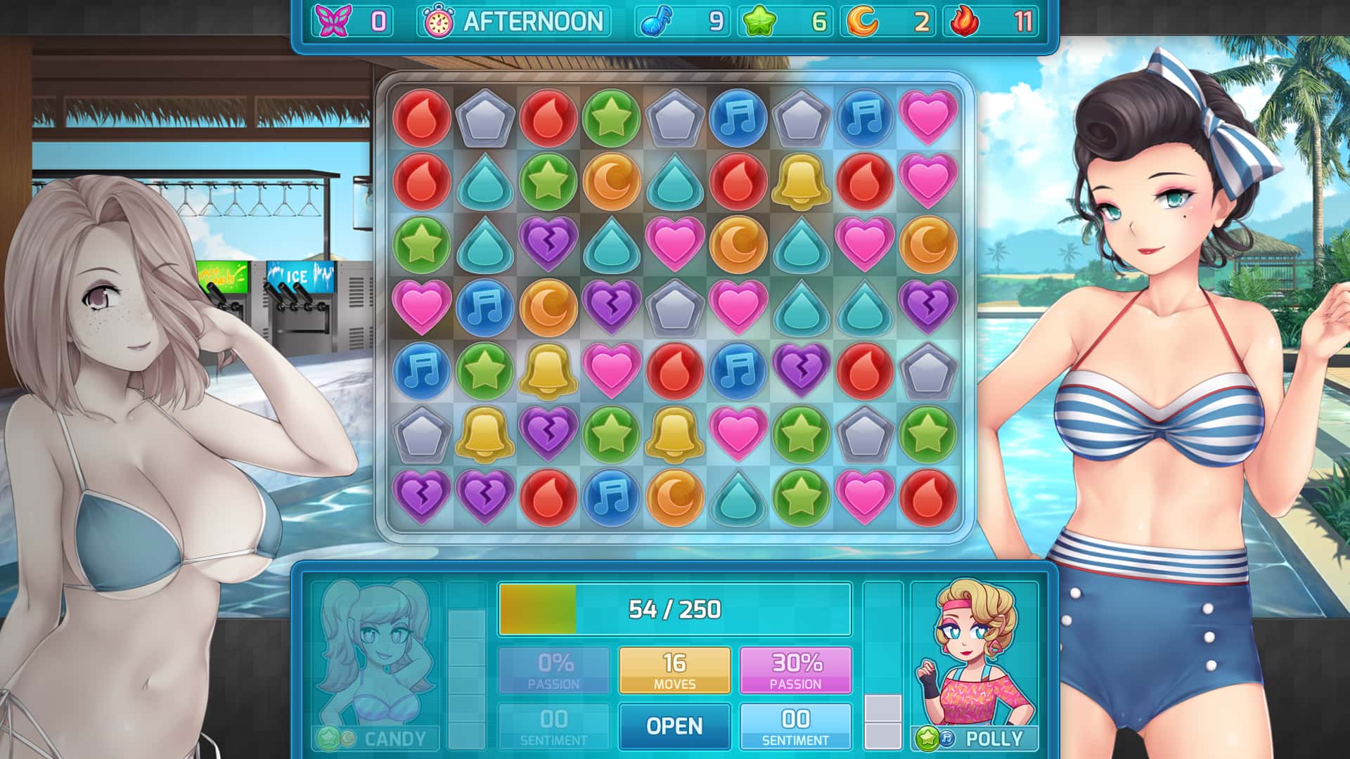 #4. HuniePop 2: Double Date UNRATED (GOG) By: HuniePot