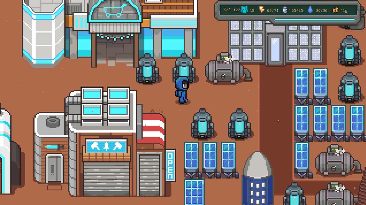 #1. Mars Base (GOG) di: indie.io