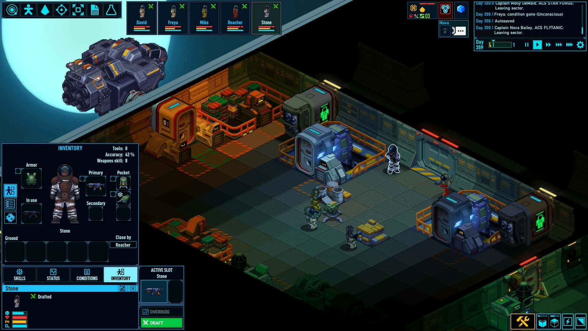 #9. Space Haven (GOG) 由: Bugbyte Ltd.
