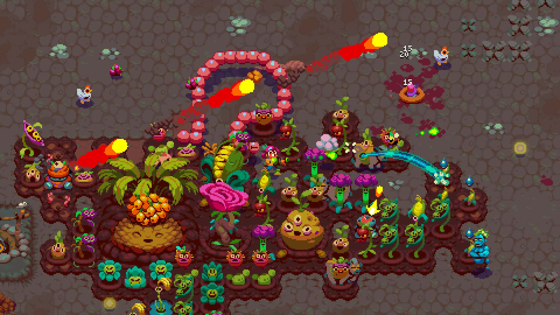 #1. Atomicrops Deluxe Edition (GOG) โดย: Raw Fury