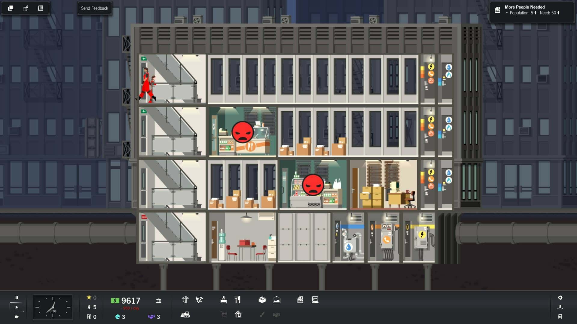 #2. Project Highrise (GOG) Podle: Kasedo Games