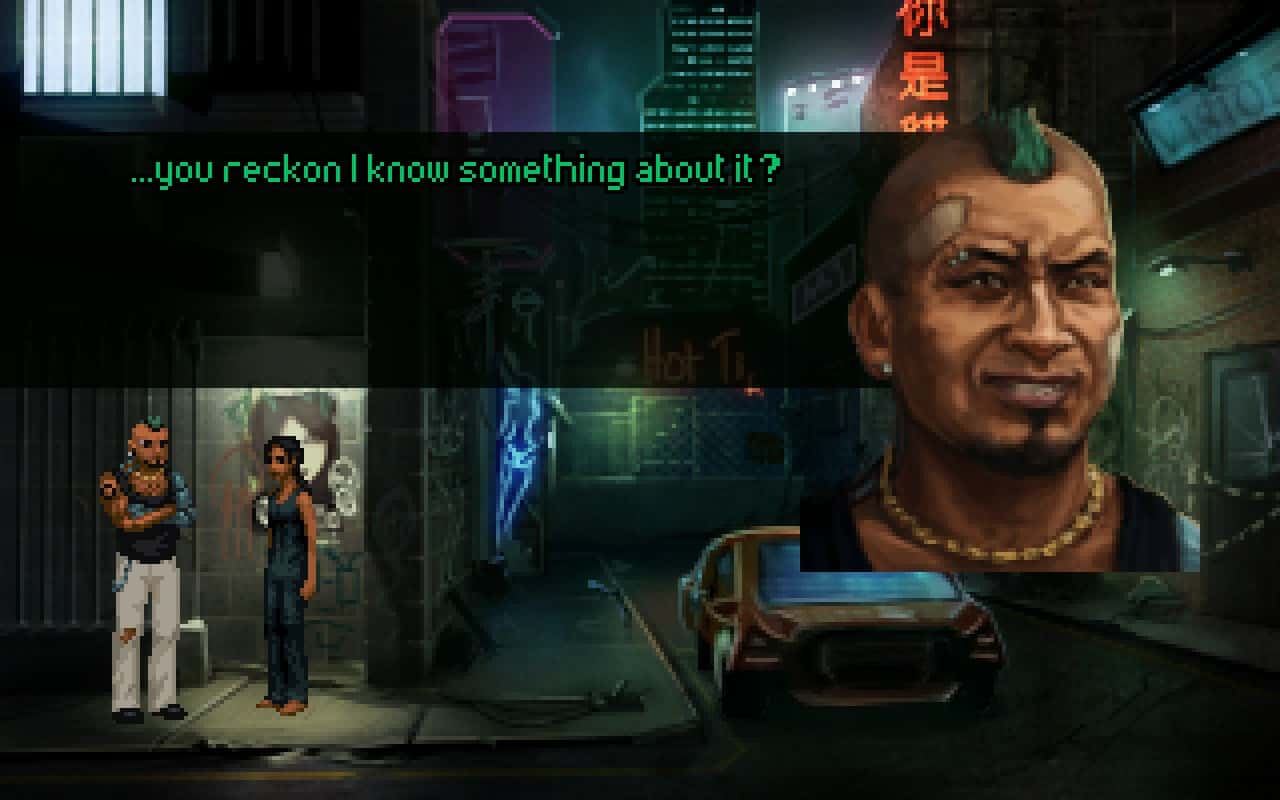 #7. Technobabylon: Deluxe Edition Upgrade (GOG) Podle: Wadjet Eye Games