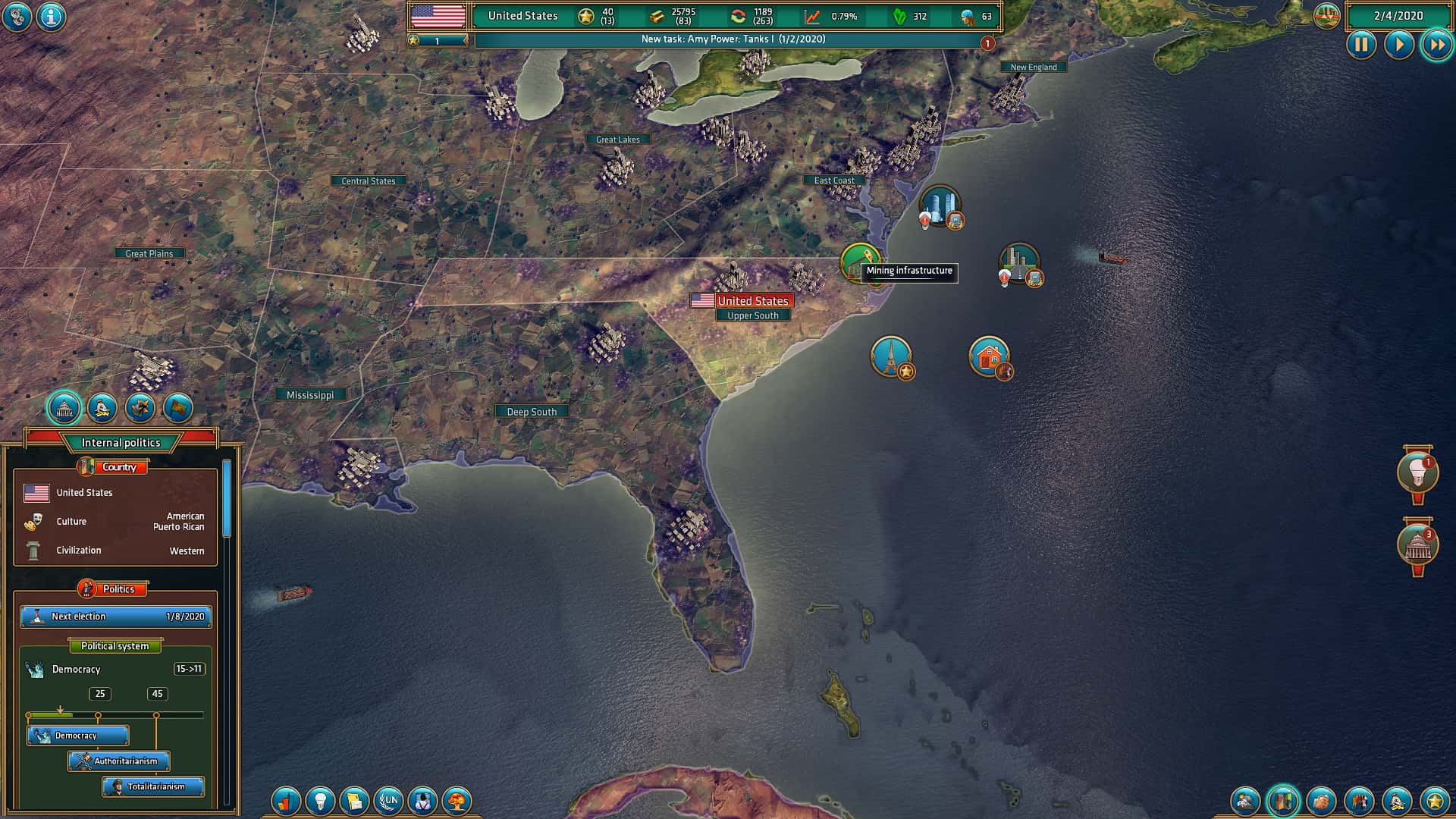 #6. Realpolitiks (GOG) โดย: Fulqrum Publishing