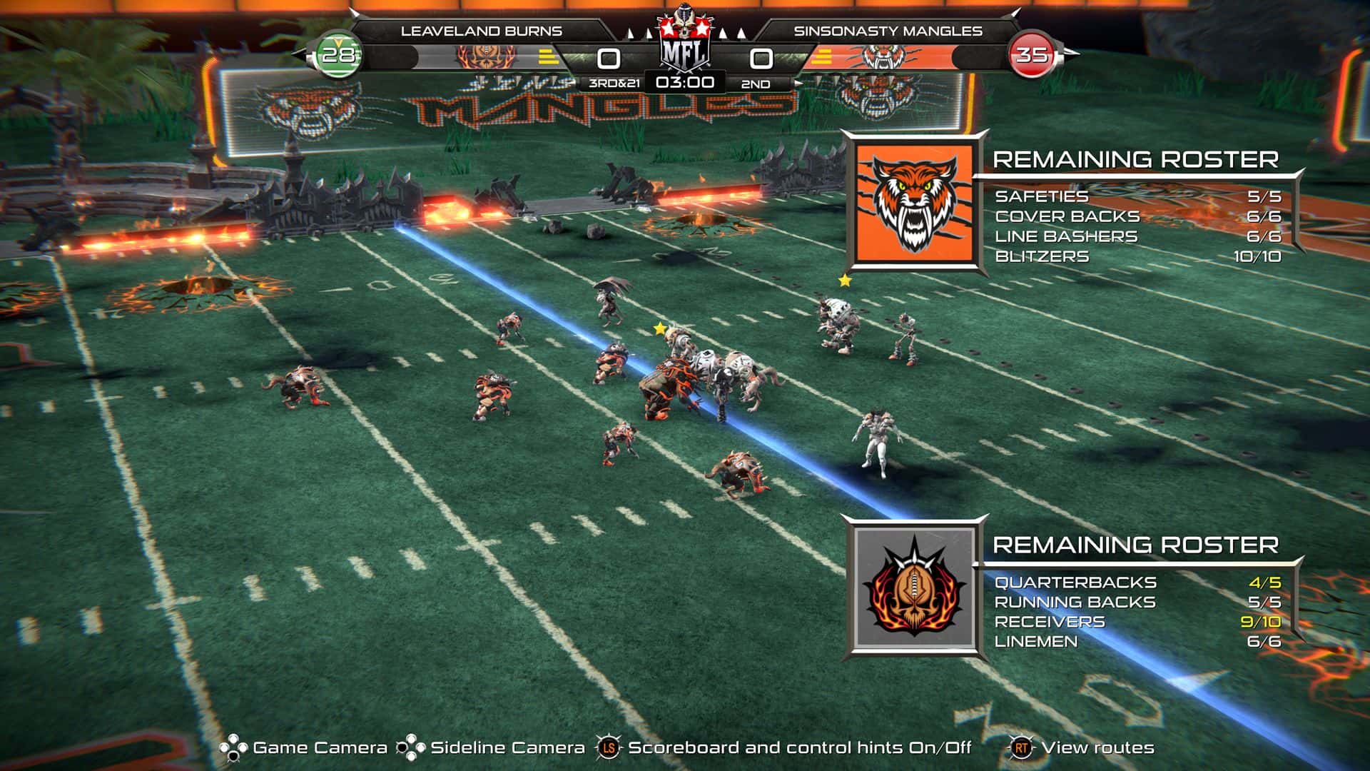 #4. Mutant Football League - Sinsonasty Mangles (GOG) De: Digital Dreams Entertainment Inc.