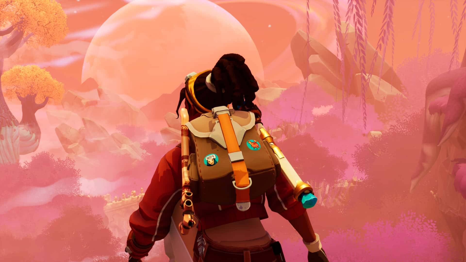 #2. Creatures of Ava: Deluxe Backpack Trinkets Set (GOG) By: 11 bit studios