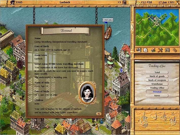 #3. Patrician 3 (GOG) De: Strategy First
