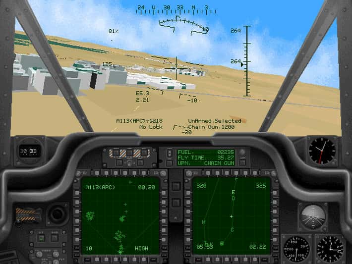 #3. Apache Longbow (GOG) От: MicroProse Software