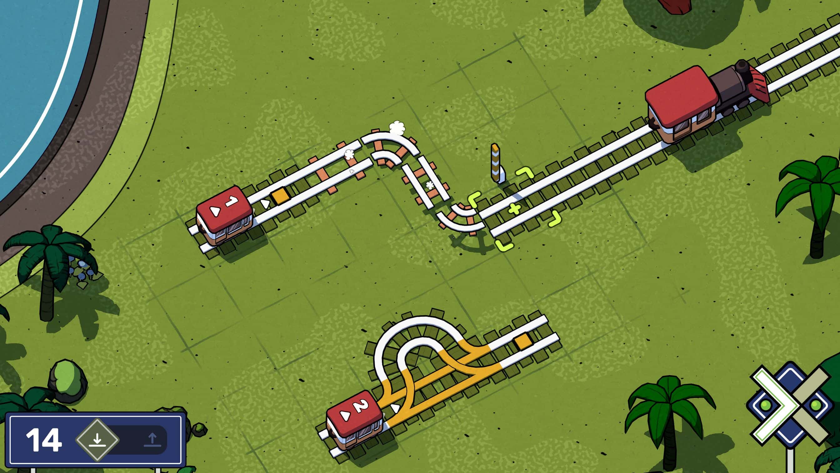 #5. Railbound (GOG) Bởi: Afterburn