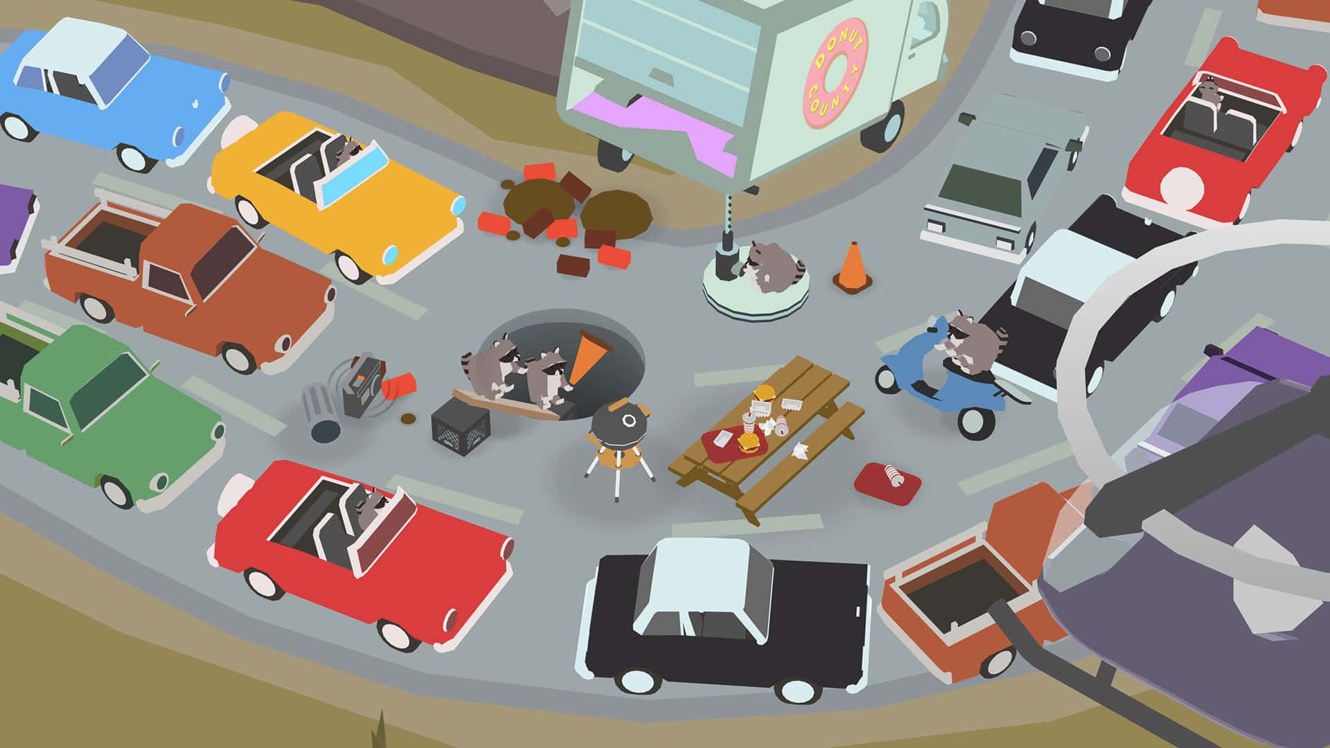 #5. Donut County – Soundtrack (GOG) โดย: Annapurna Interactive