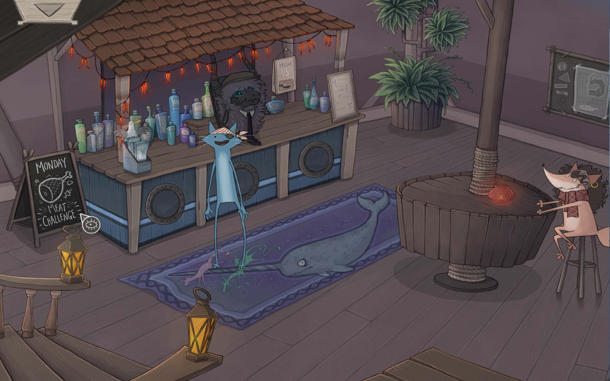 #9. Chook & Sosig: Walk the Plank (GOG) โดย: Armor Games Studios