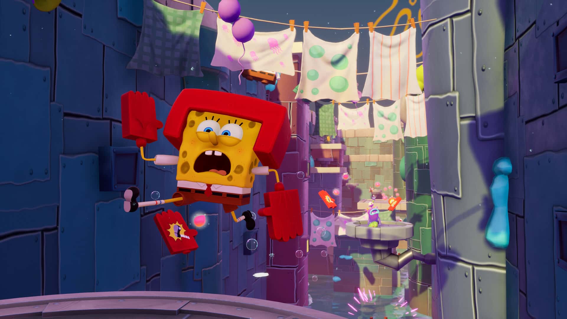 #1. SpongeBob SquarePants: The Cosmic Shake (GOG) 由: THQ Nordic GmbH