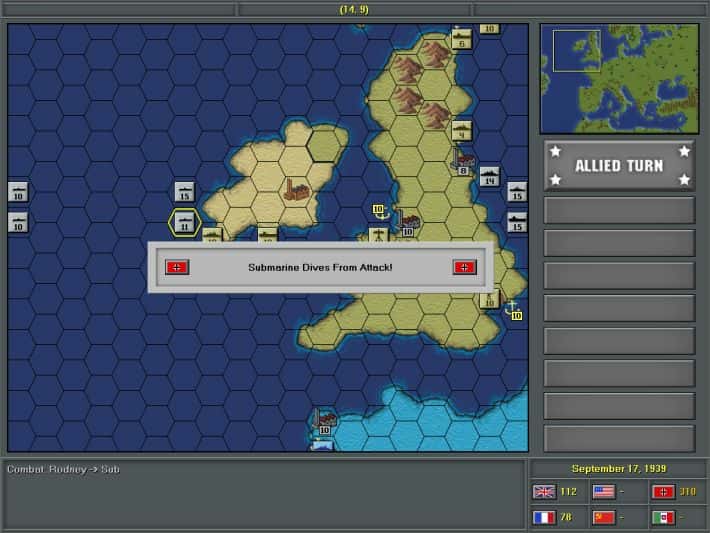 #6. Strategic Command: European Theater (GOG) โดย: Strategy First