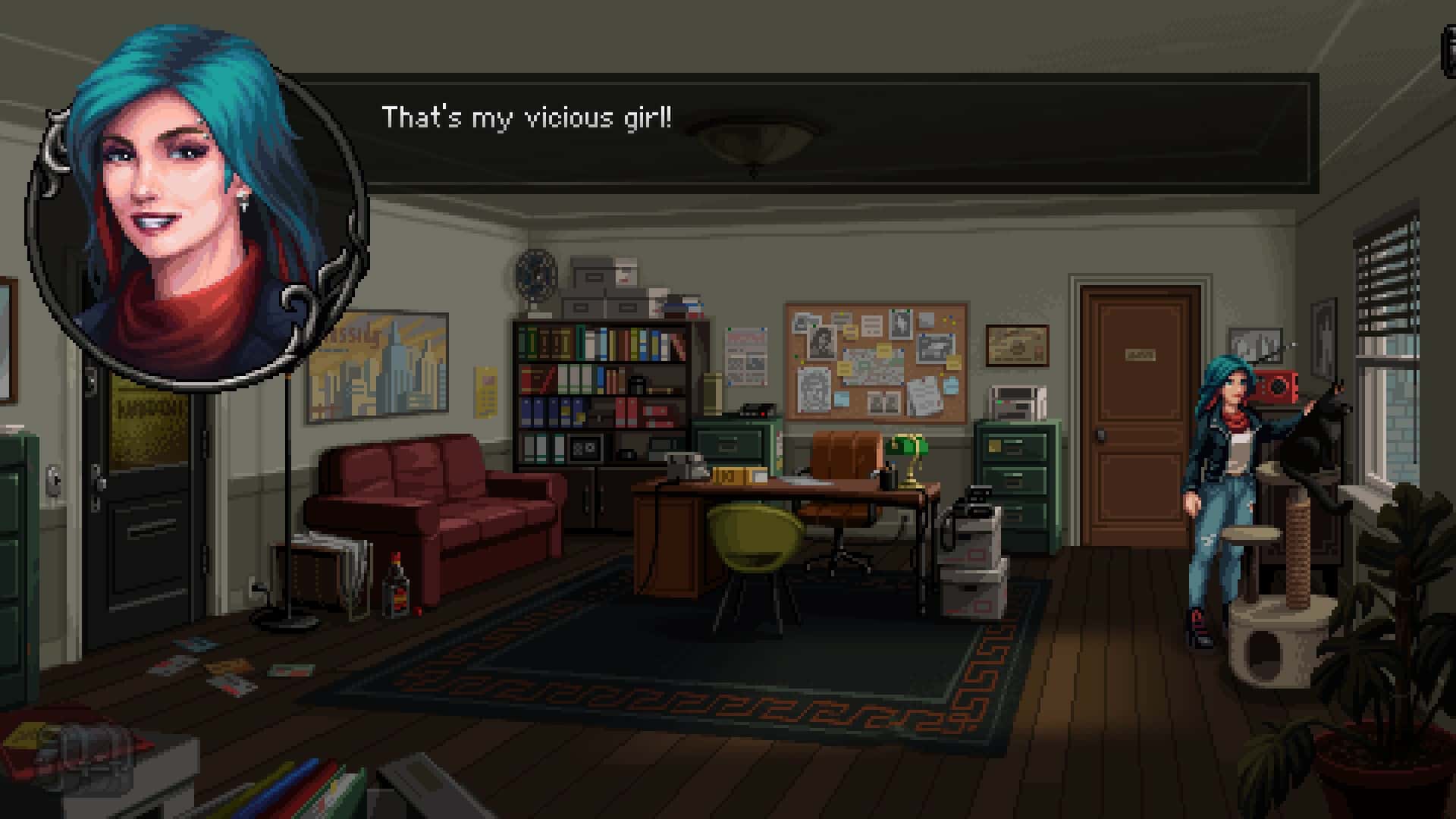 #6. Kathy Rain 2: Soothsayer (GOG) By: Raw Fury