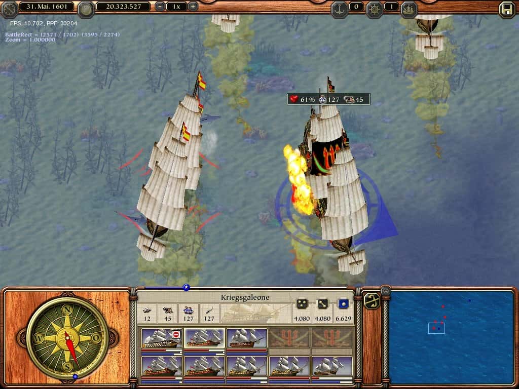#5. Port Royale 2 (GOG) 来自: Strategy First
