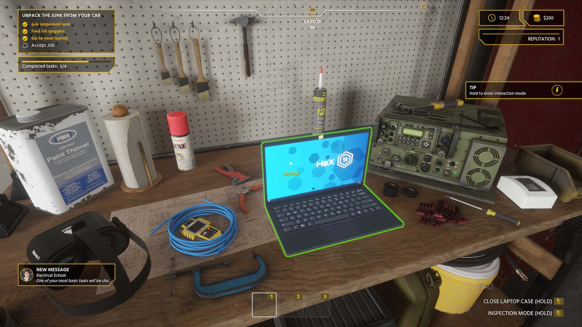 #5. Electrician Simulator (GOG) 由: Gaming Factory, Ultimate Games S.A.