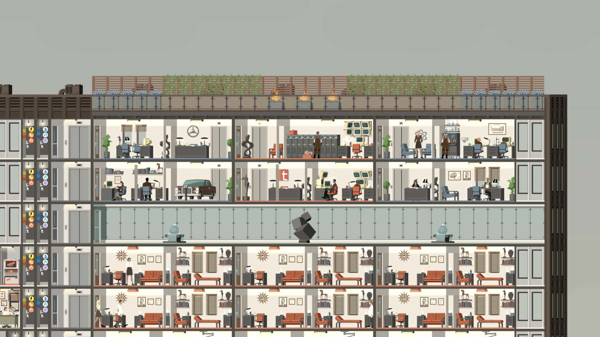 #2. Project Highrise: Brilliant Berlin (GOG) Podle: Kasedo Games