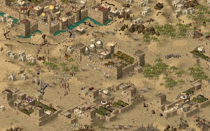 #9. Stronghold Crusader HD (GOG) โดย: FireFly Studios