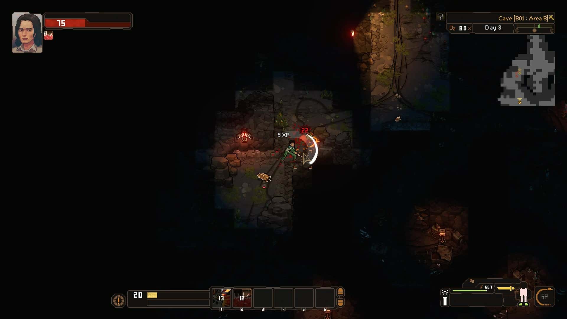 #4. Subterrain: Mines of Titan (GOG) 由: indie.io