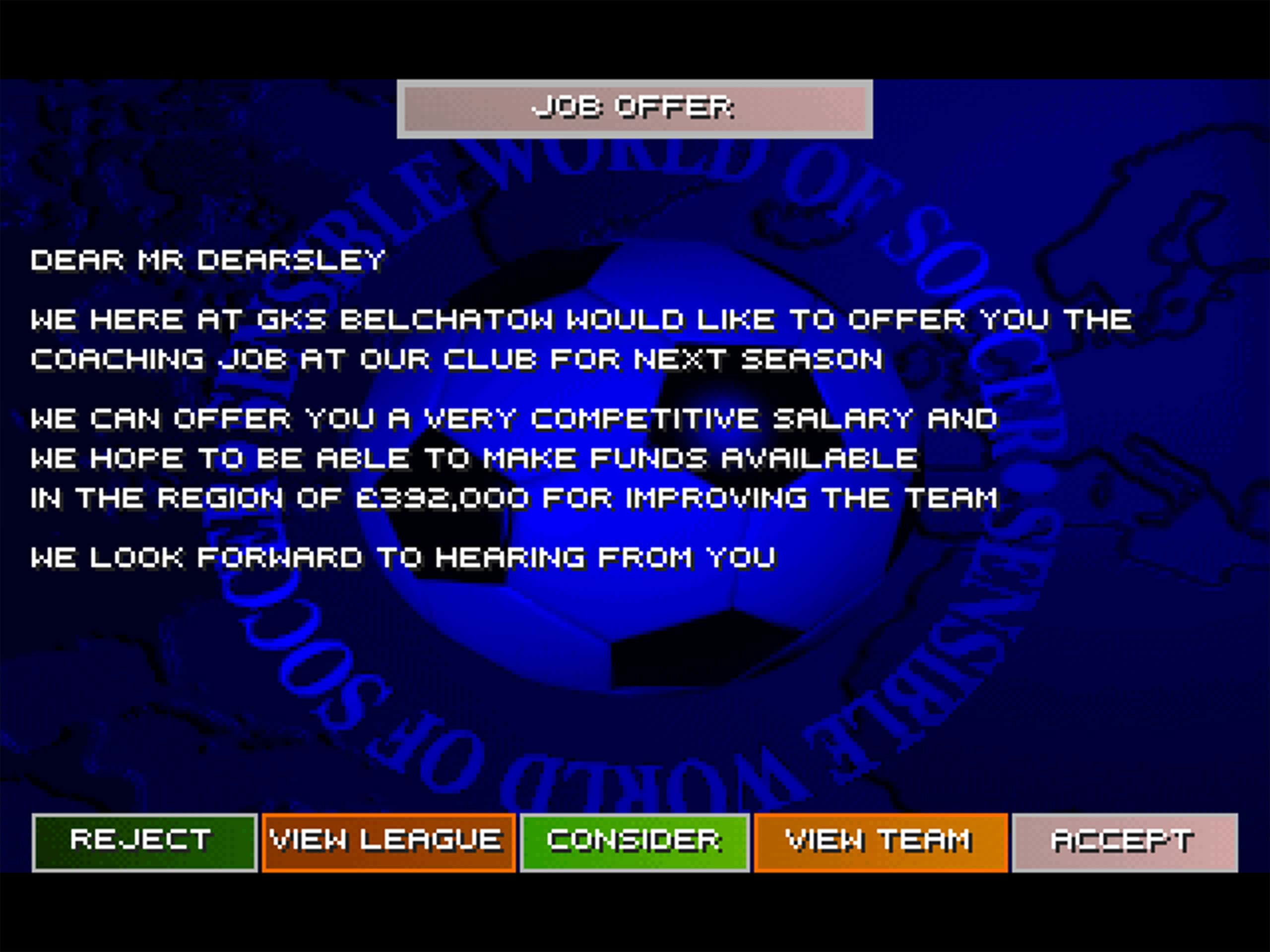 #8. Sensible World of Soccer 96/97 (GOG) 由: Codemasters