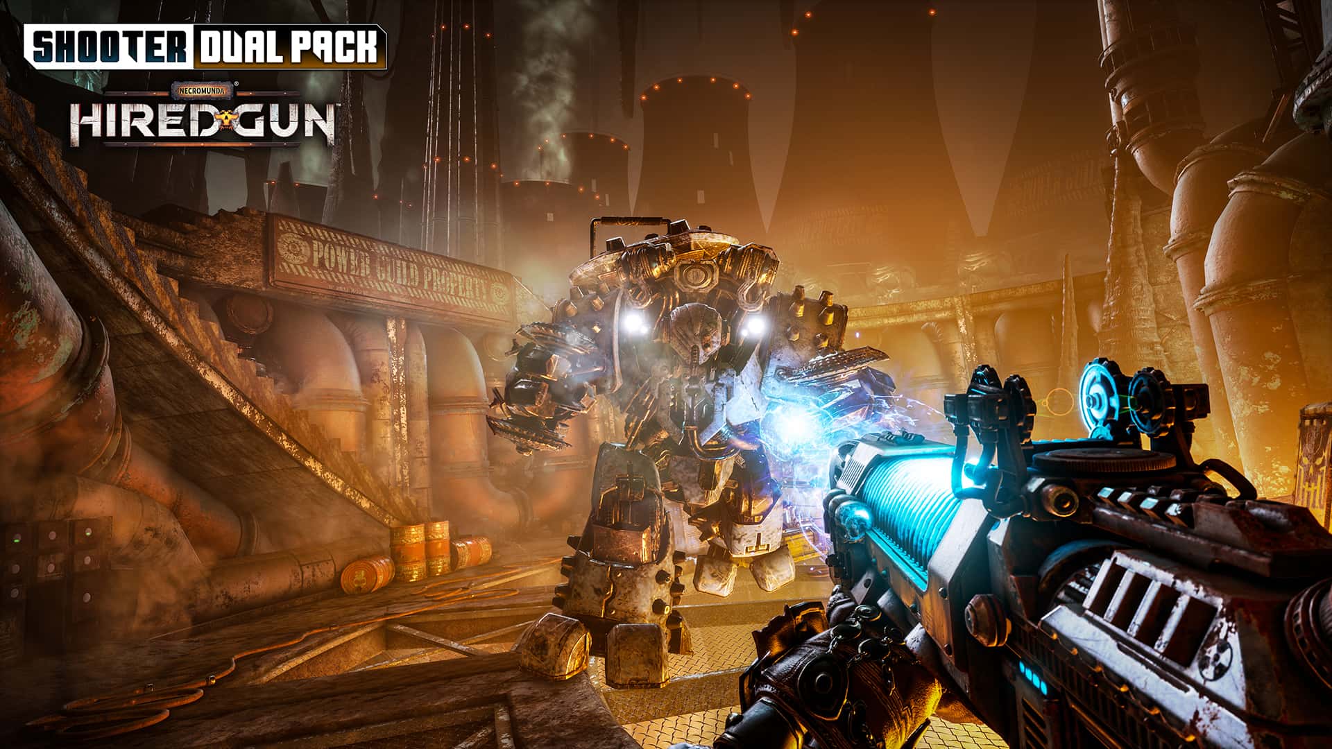 #4. Shooter Dual Pack - Necromunda: Hired Gun + Space Hulk: Deathwing - Enhanced Edition (GOG) Podle: Focus Entertainment