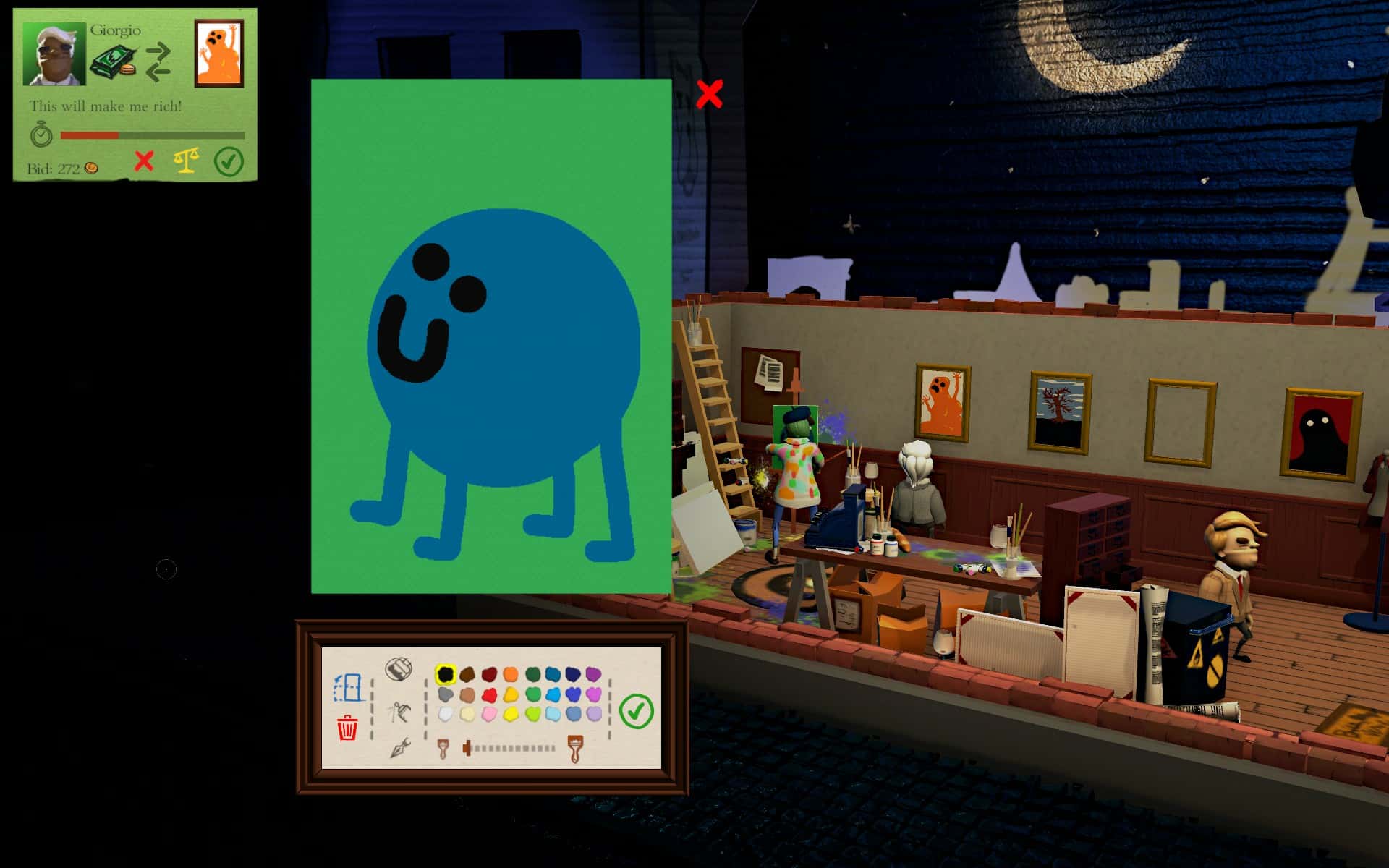 #6. Passpartout: The Starving Artist (GOG) 由: Flamebait Games