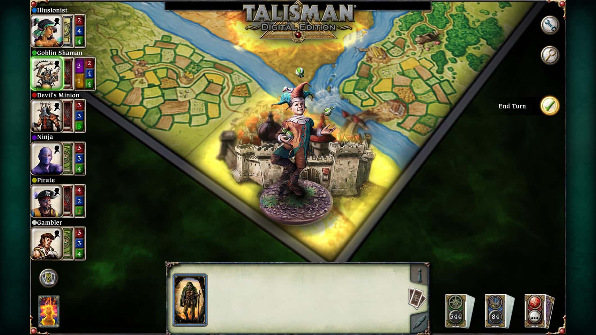 #3. Talisman Character - Jester (GOG) 由: Nomad Games