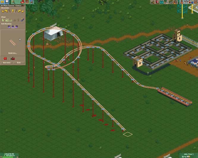 #7. RollerCoaster Tycoon® 2: Triple Thrill Pack (GOG) Podle: Atari