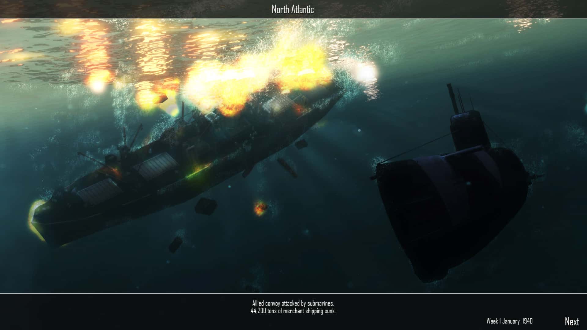 #7. Atlantic Fleet (GOG) 由: Killerfish Games