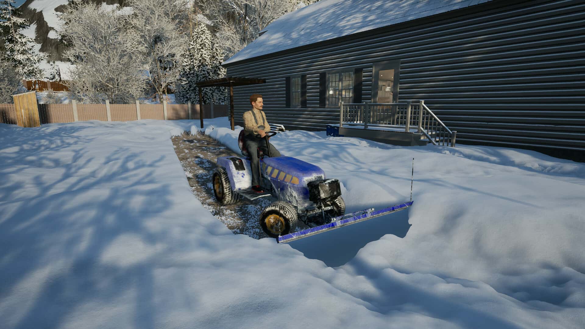#2. Snow Plowing Simulator (GOG) От: PlayWay S.A., FreeMind S.A.